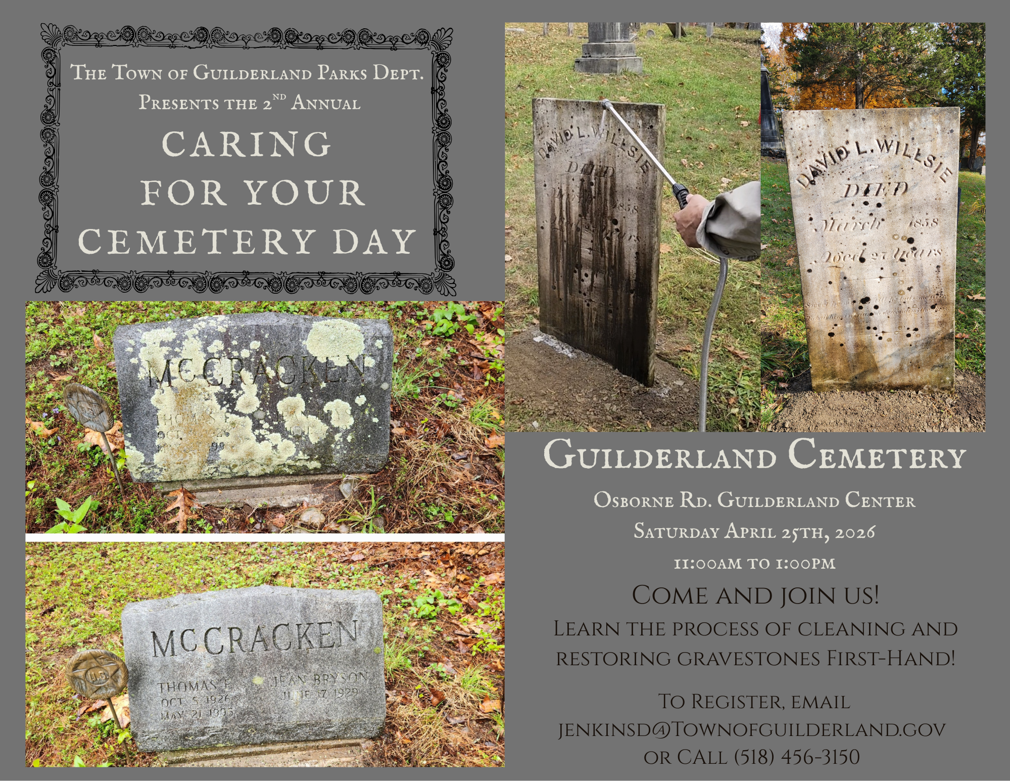 Caring for your Cemetery Day