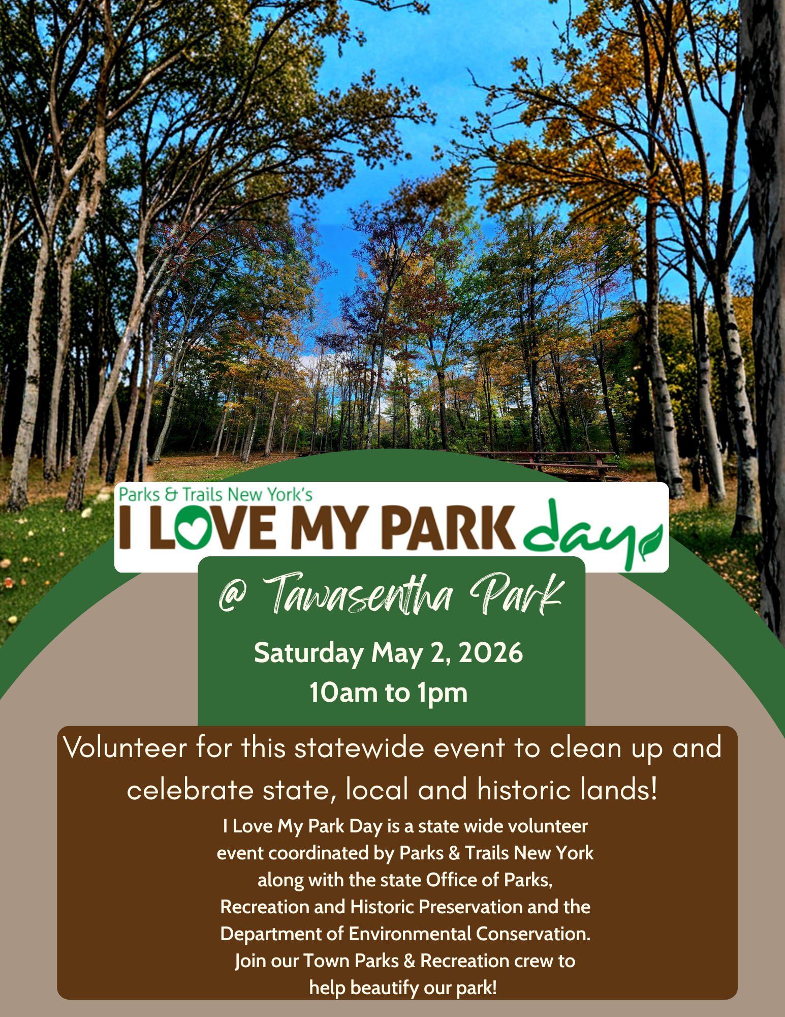 I love My Park Day Flyer 2026